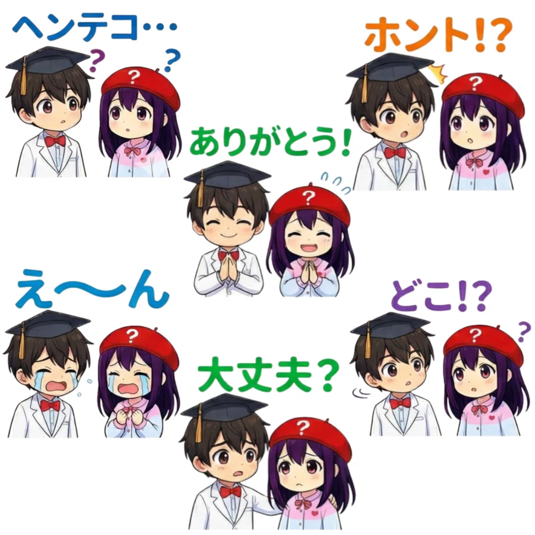 [LINE Stickers Released] Make your everyday conversations 