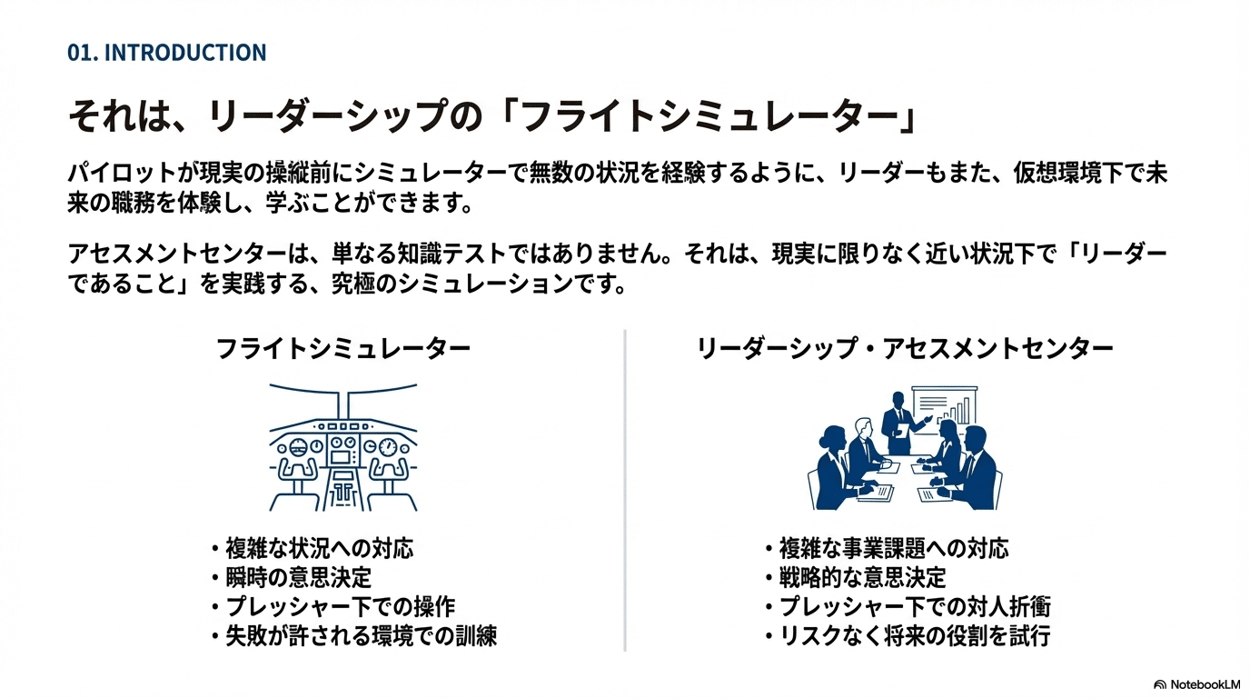 アセスメントセンターで失敗しない次世代リーダー選抜～リスクゼロで
