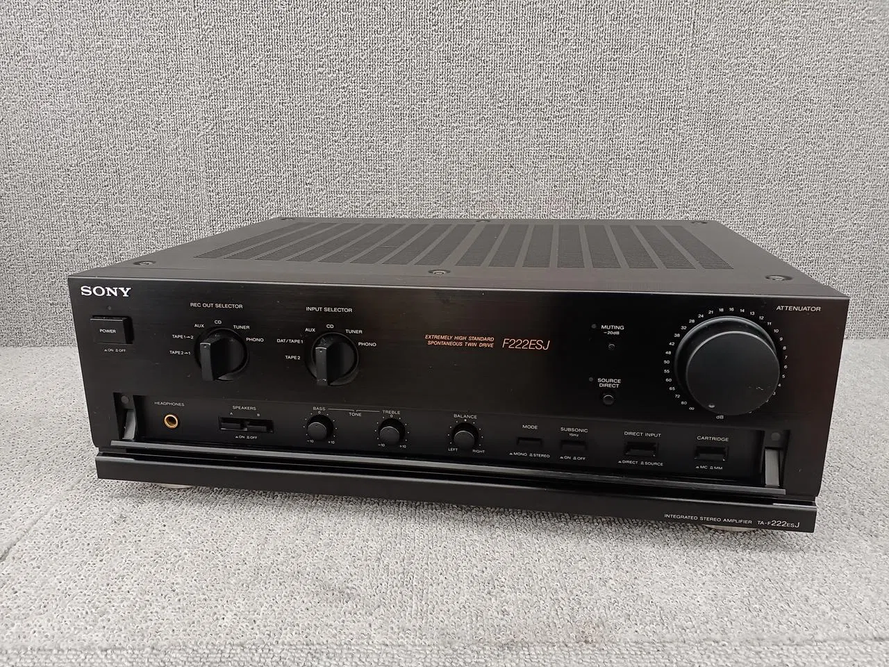 ジャンク】SONY アンプ TA-F222ESJ 【公式通販】