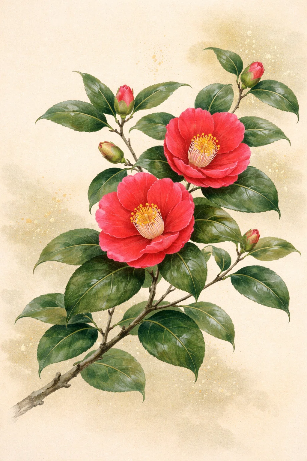 Camellia Trivia｜黒ザクラ