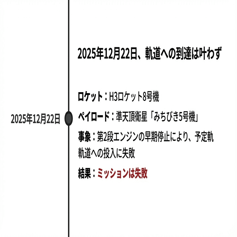 日本のH3ロケット8号機、打ち上げ失敗――「日本版GPS」構想に深刻な影響
