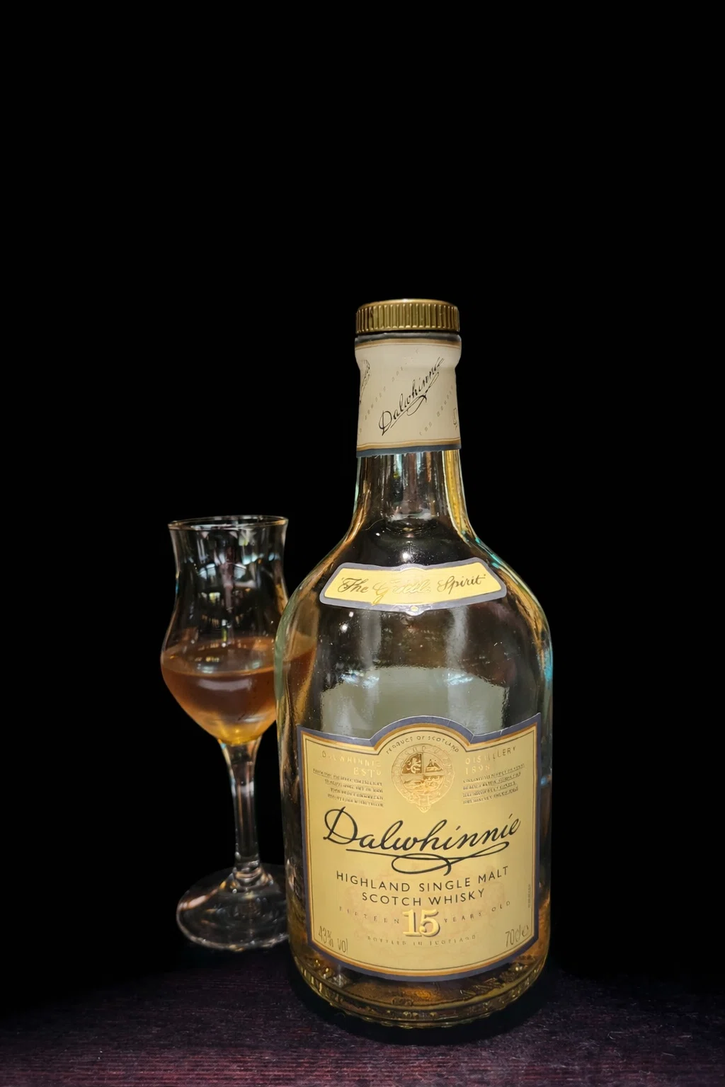 ダルウィニー 15年（Dalwhinnie 15 years）｜グラスの底が見えるまで