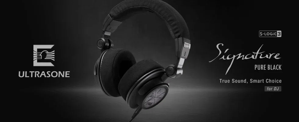 付属品ケース付き！ULTRASONE Signature PURE BLACK 【公式通販】