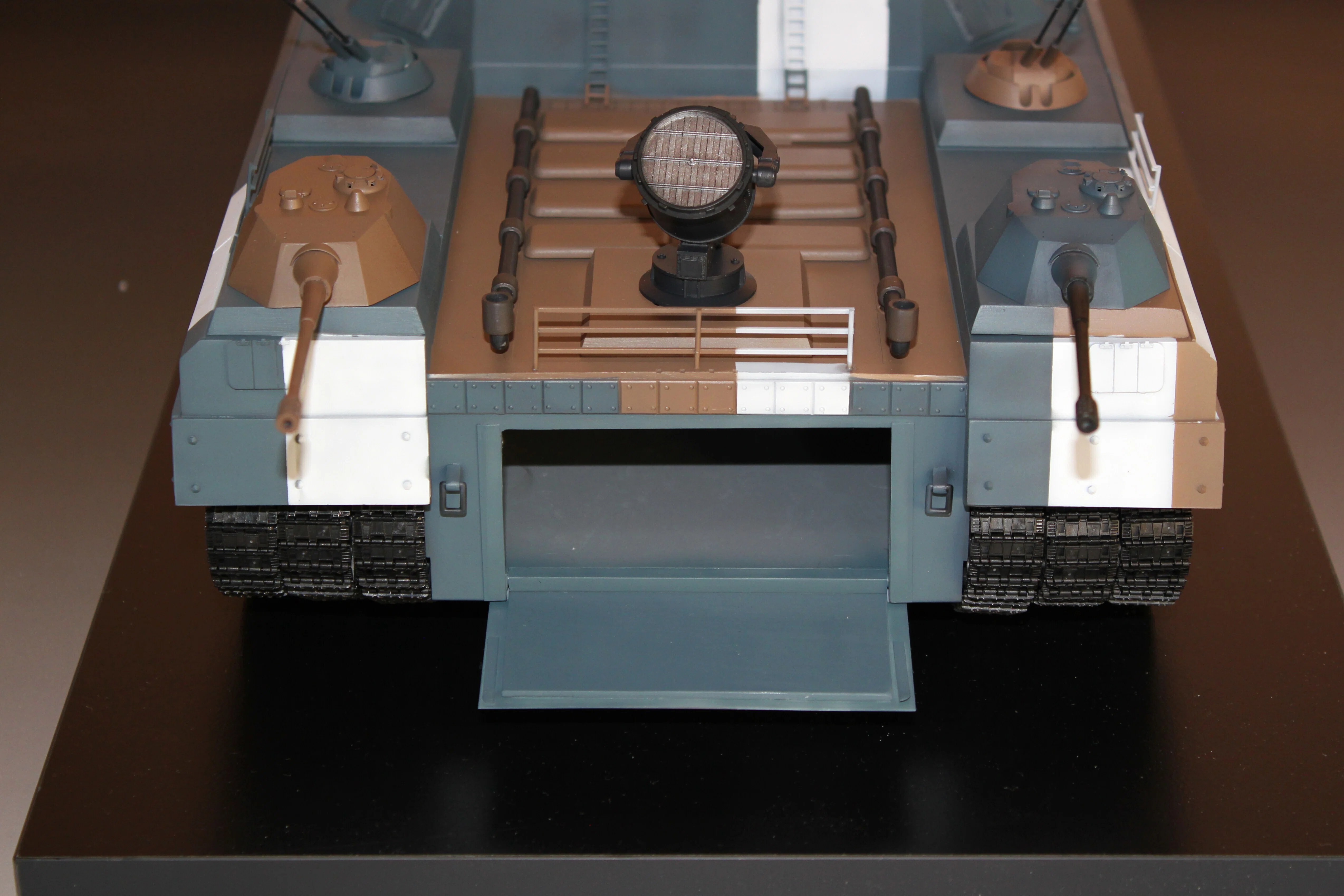 プラモデル】1/72 陸上巡洋艦 P.1000ラーテの製作｜ラロナチョ