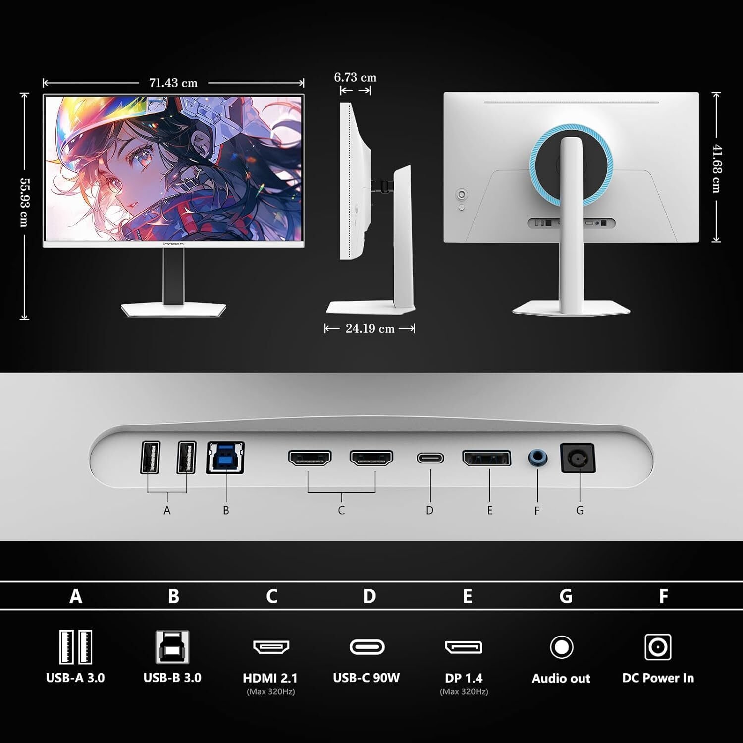 究極のゲーミング体験】INNOCN MiniLED 4Kモニター 32インチ GA32V1M