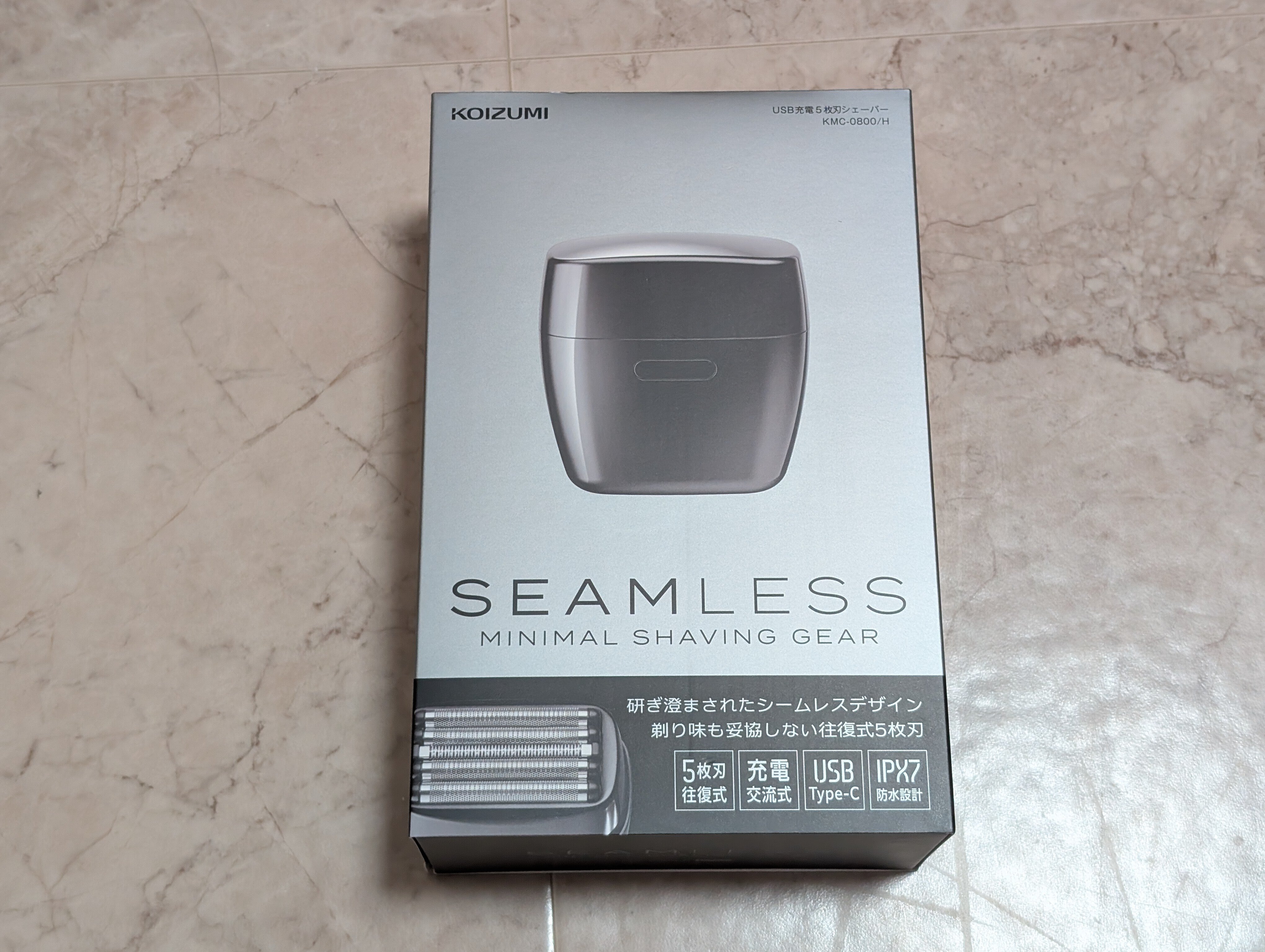 脱毛・除毛 KOZUMI SEAMLESS MINIMAL SHAVING GEAR コイズミのシームレスシェーバー5枚刃を買う（レビュー）｜まこ KOZUMI