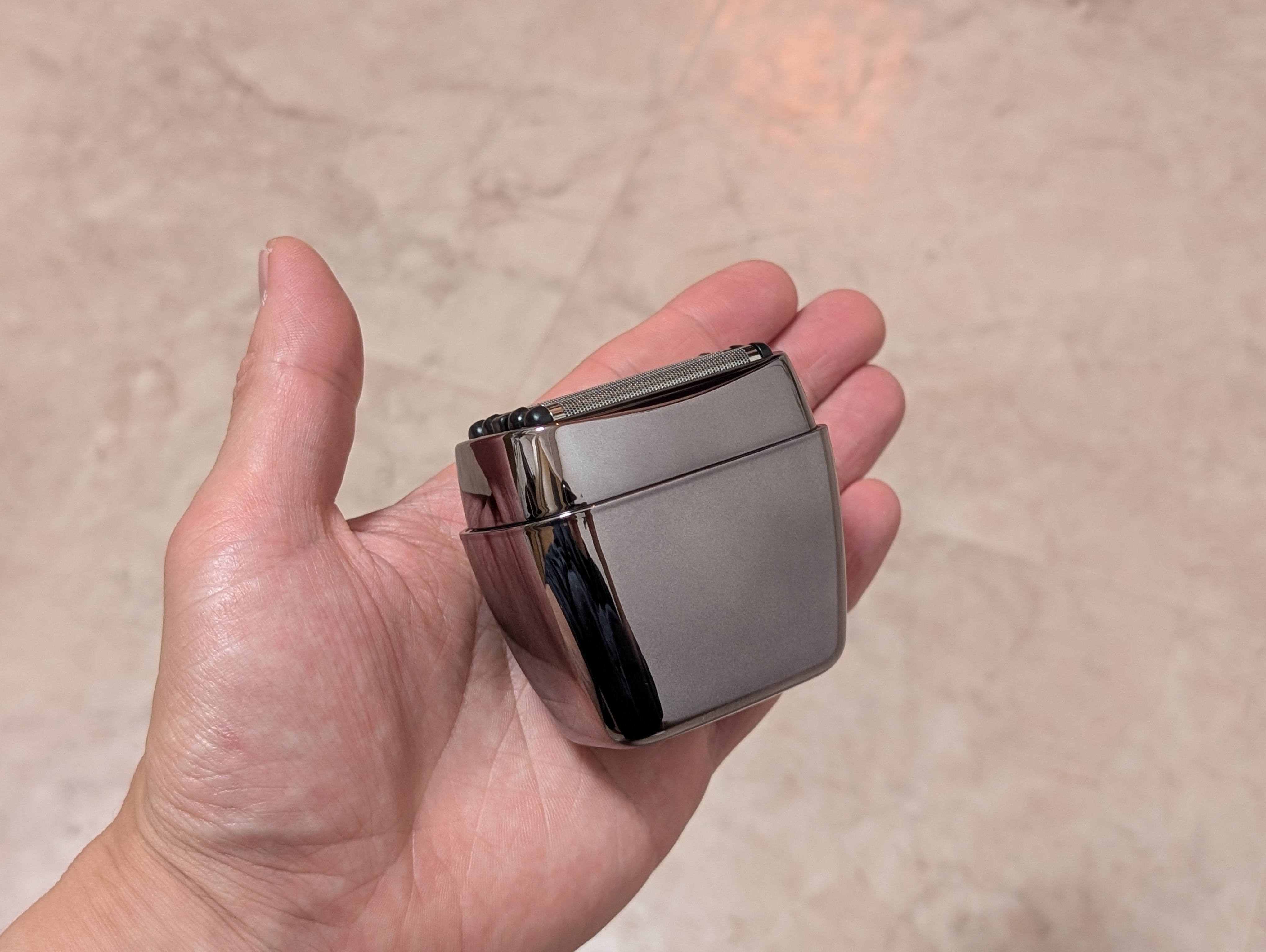 コイズミシェーバー　seamless ラムダッシュ「パームイン」の代わりになるか？ コイズミの5枚刃