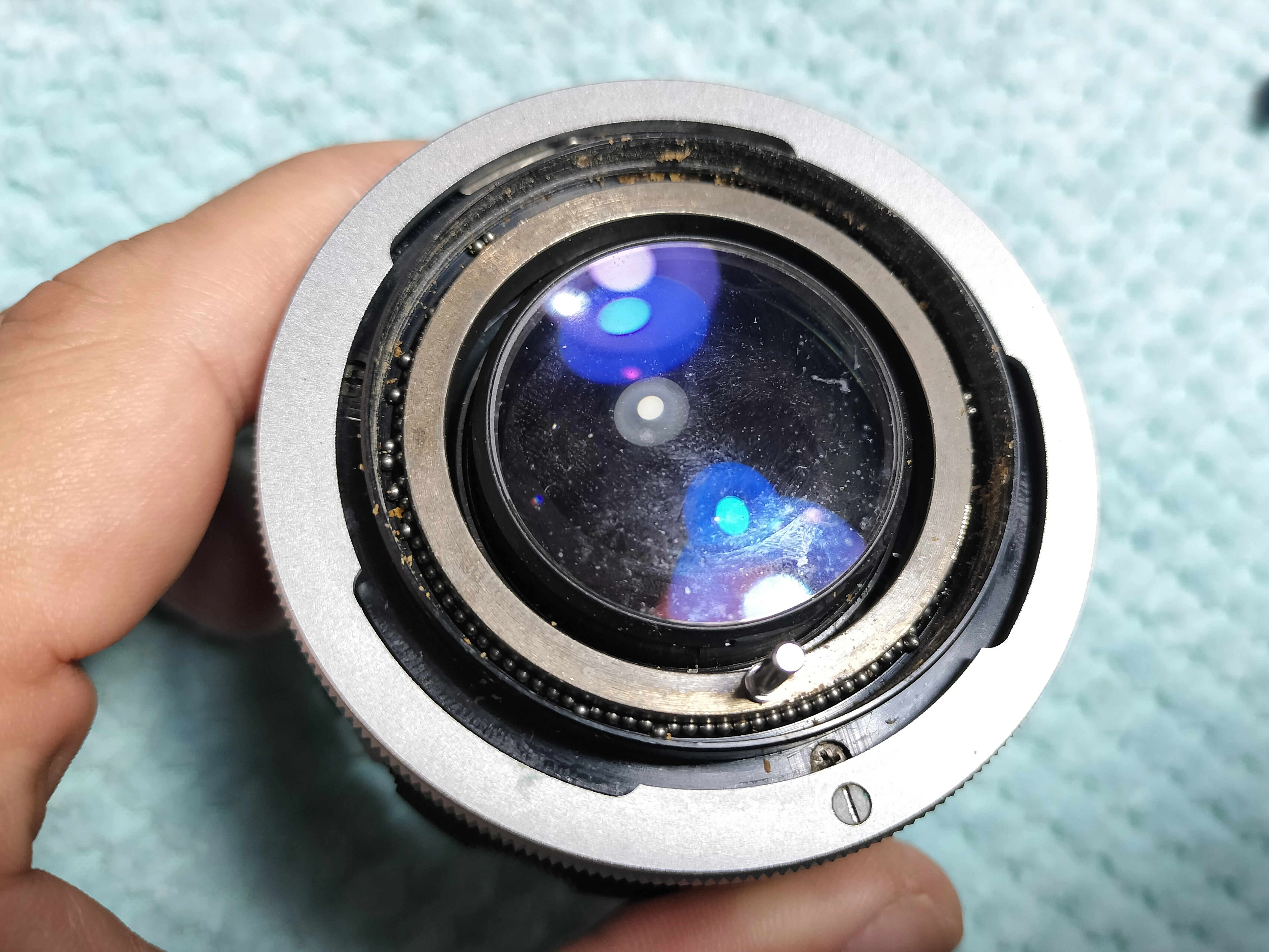 Canon FL 50mm F/1.4の分解｜フィルムカメラ修理のアクアカメラ
