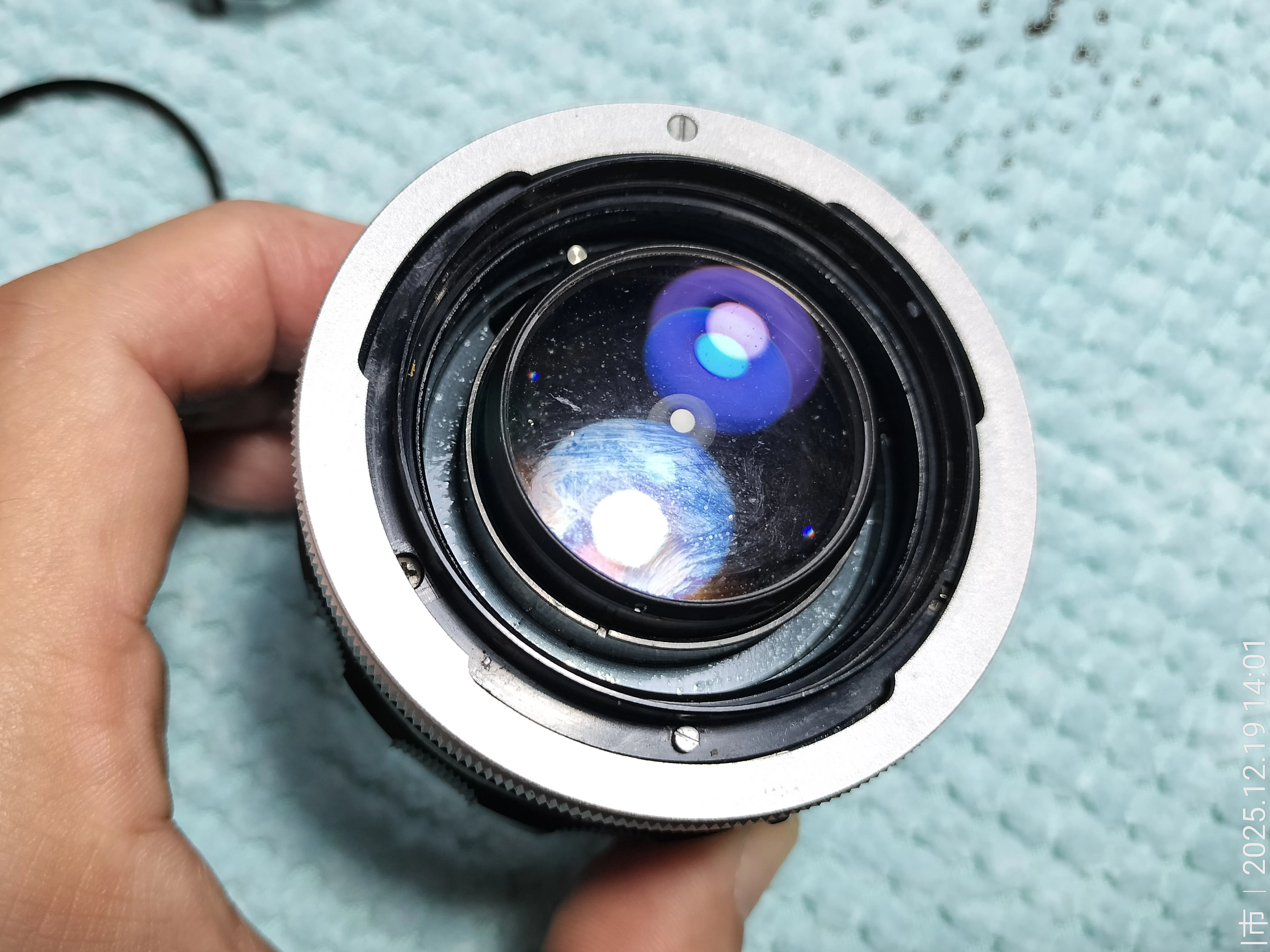 Canon FL 50mm F/1.4の分解｜フィルムカメラ修理のアクアカメラ