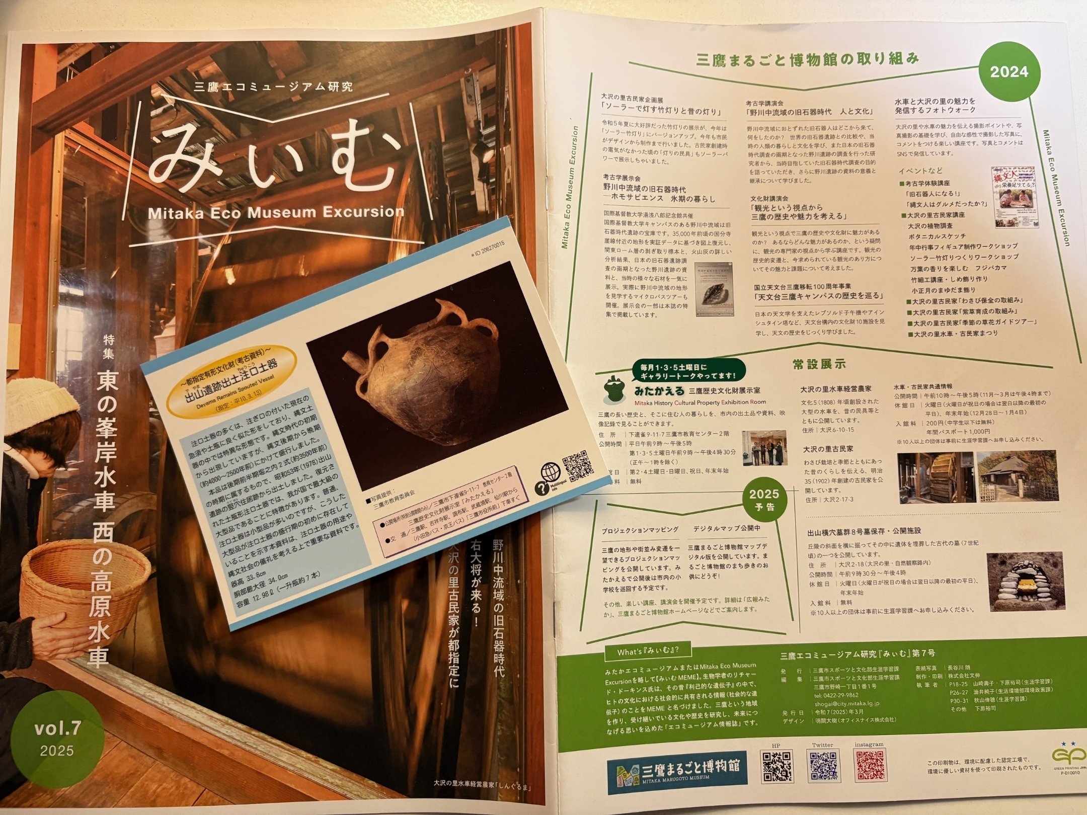 たのしいぞ郷土資料館「三鷹歴史文化財展示室 みたかえる」｜nuimogu