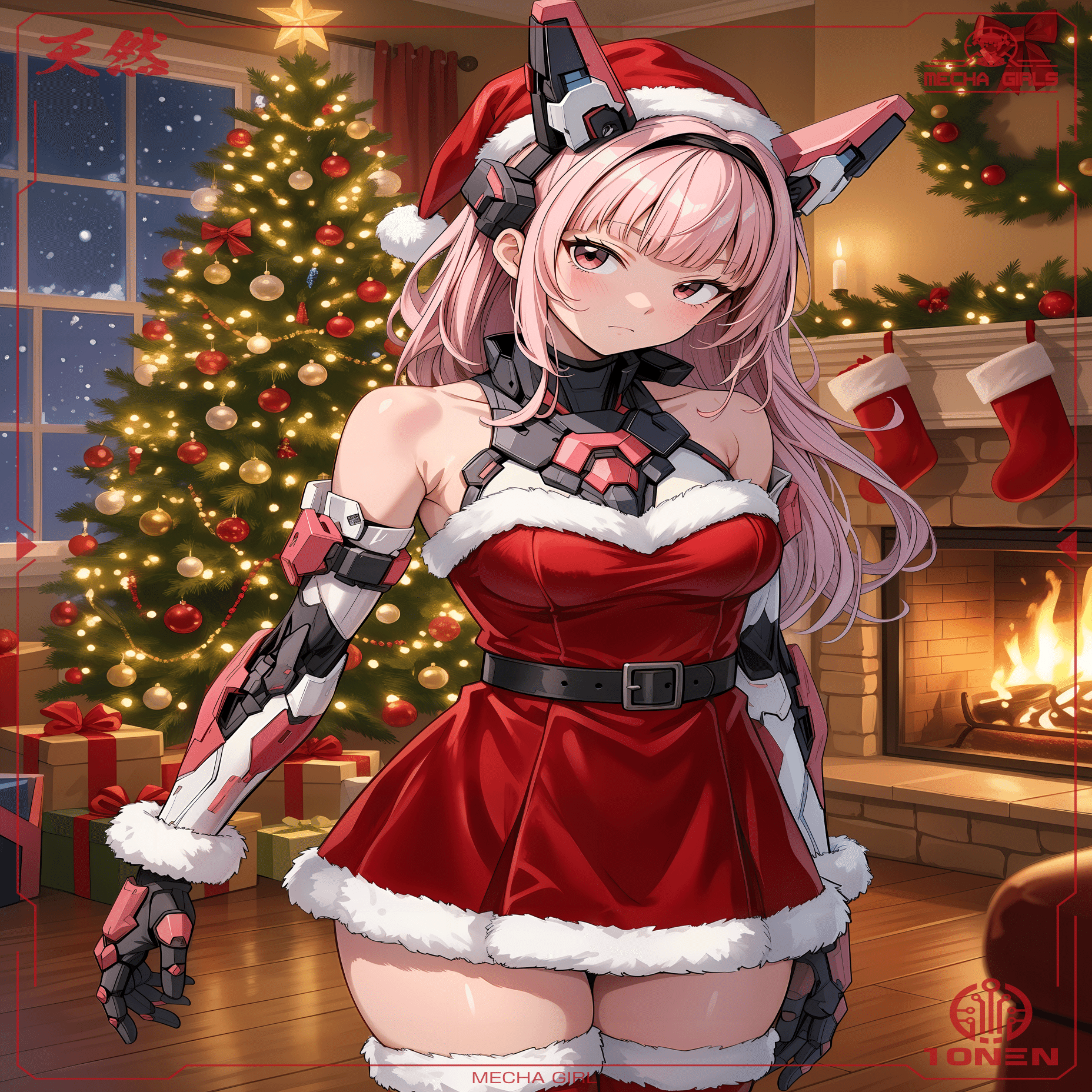 クリスマスイラスト・デー（2025年12月24日のAIイラスト）｜てんねん