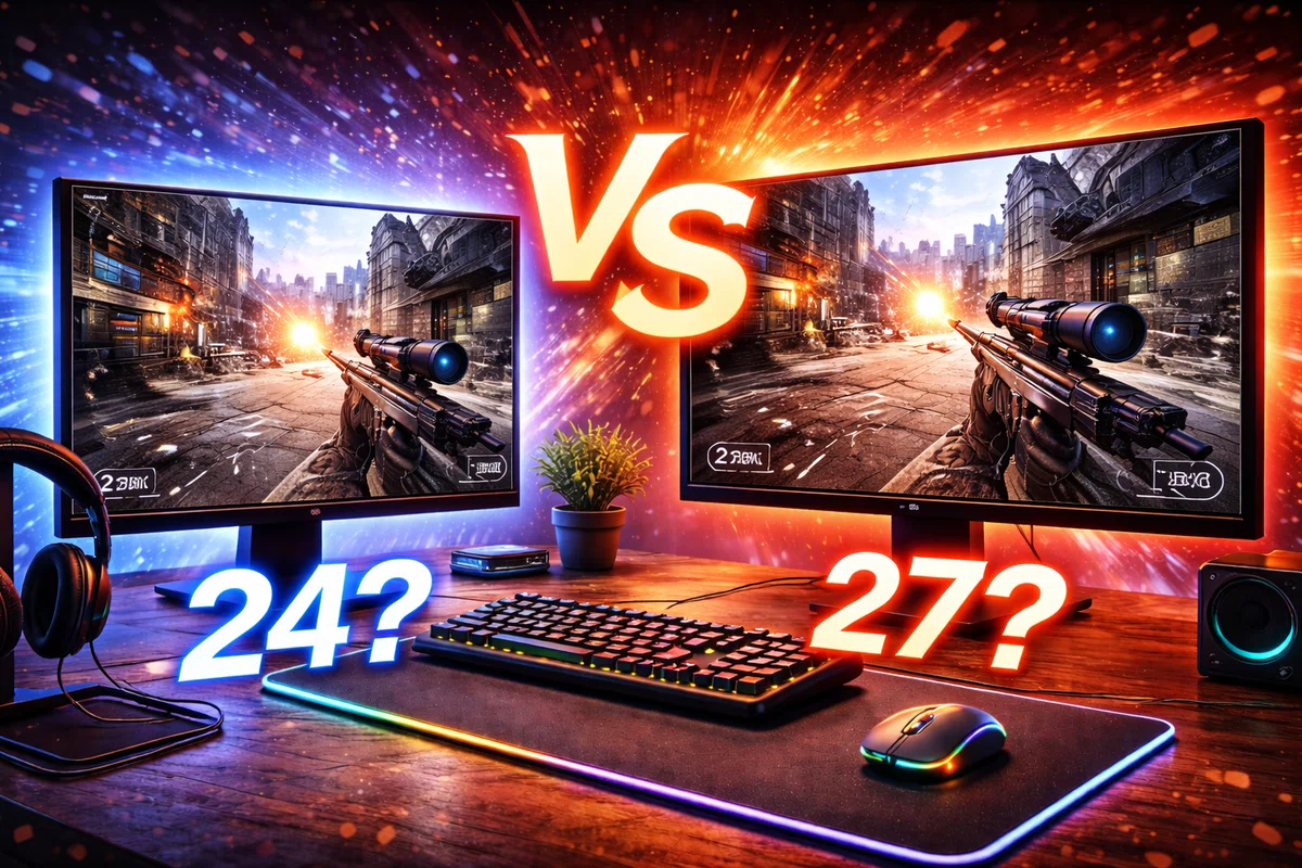 ゲーミングモニターは24？27？