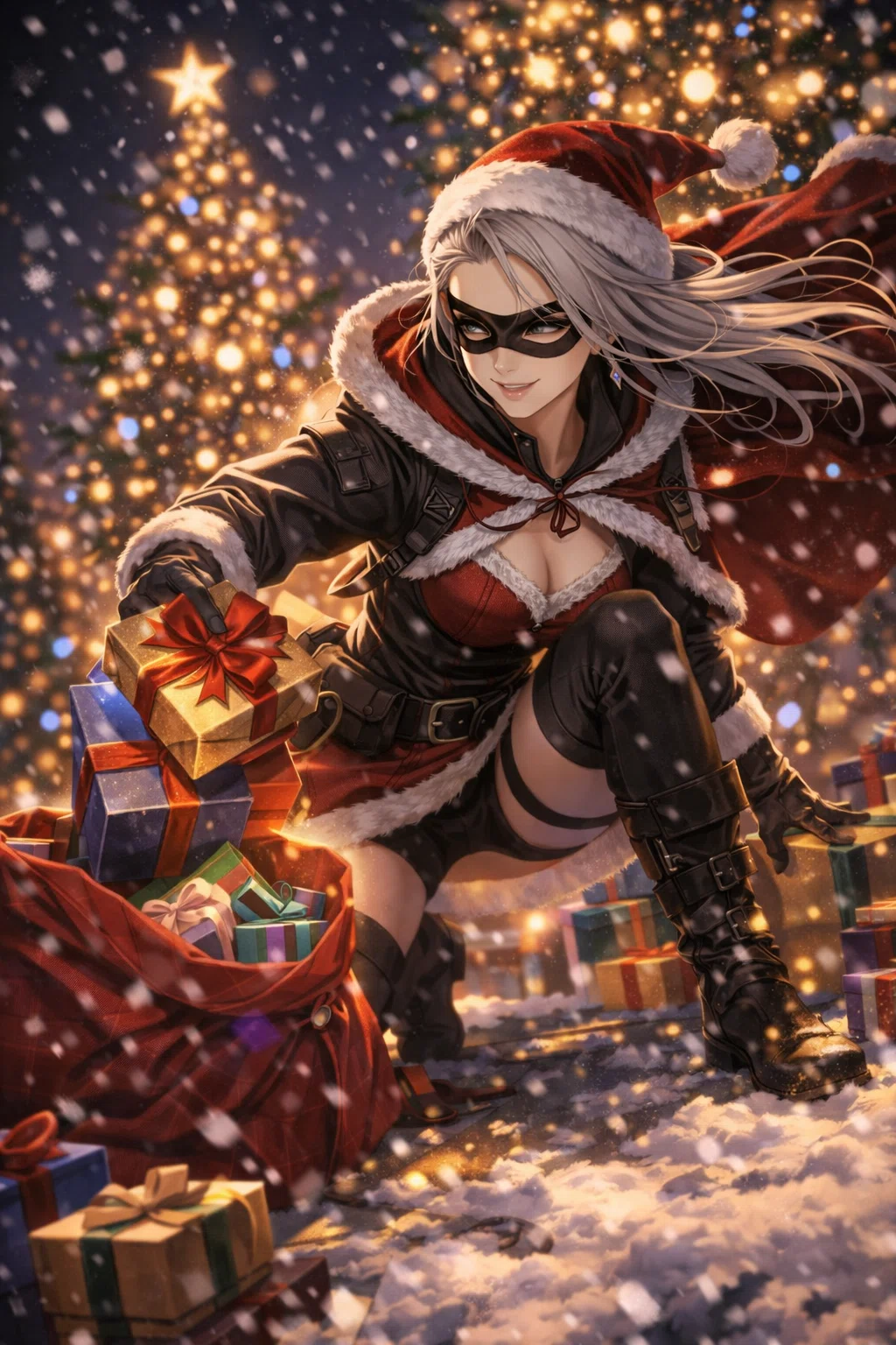 AIイラスト｜クリスマスはいただいた｜#クリスマスは中止です2025｜X