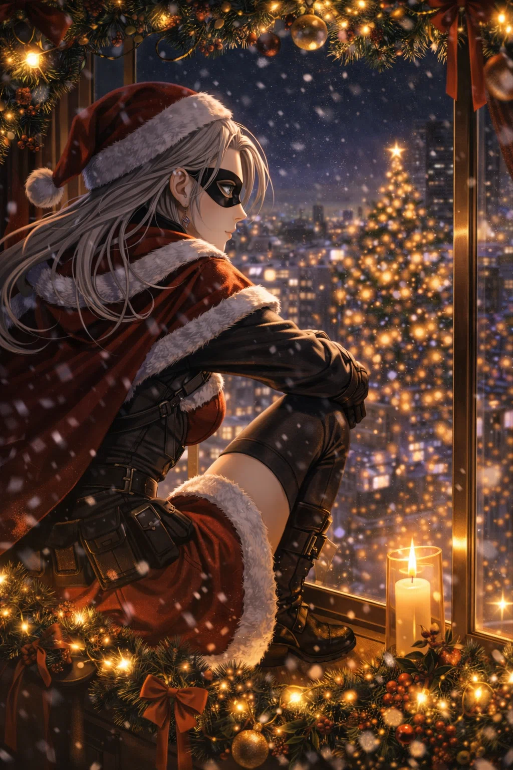 AIイラスト｜クリスマスはいただいた｜#クリスマスは中止です2025｜X