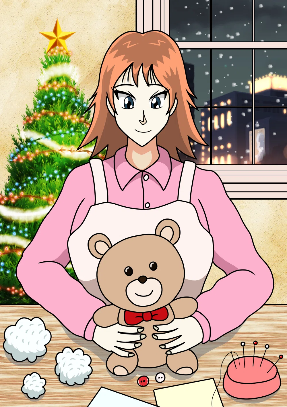 Illustration] Poster Girl's Christmas 2025｜夏色アサシン