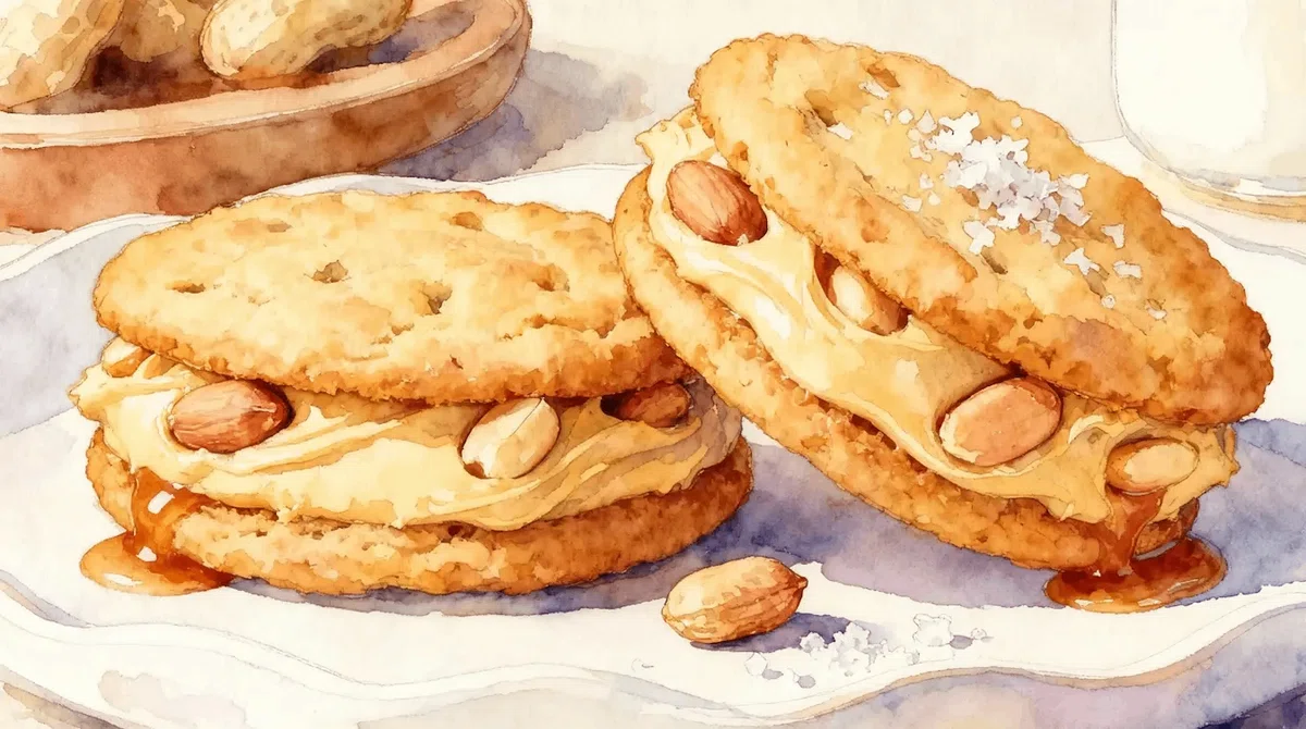 アーニャの「わくわく」を閉じ込めた「ピーナッツ・塩キャラメルバターサンド」