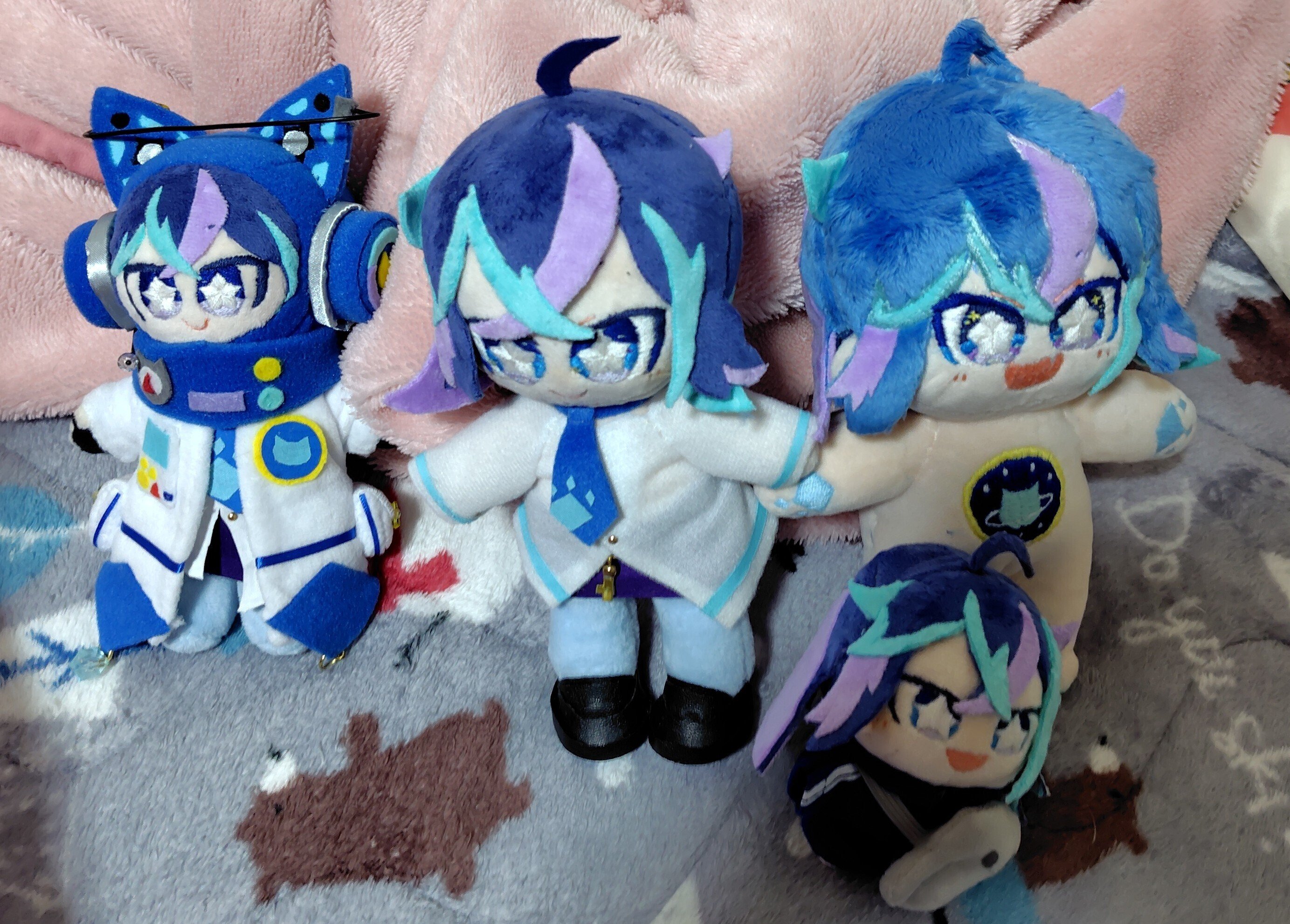 今まで作ったオリキャラぬいまとめ(ルカ編)｜あみにゃん