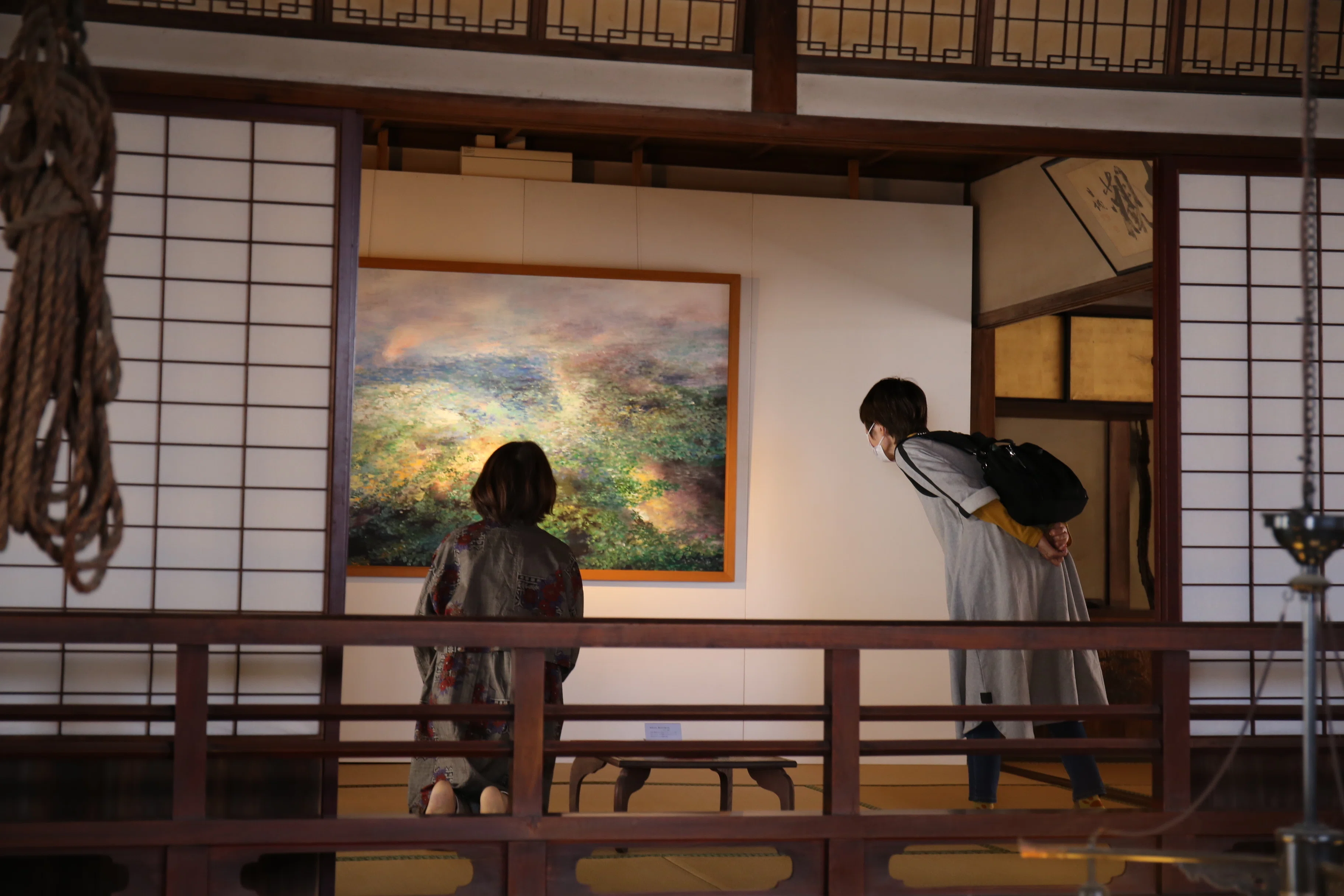 糸島印象派展を終えて｜古材の森(旧西原邸) Kozainomori