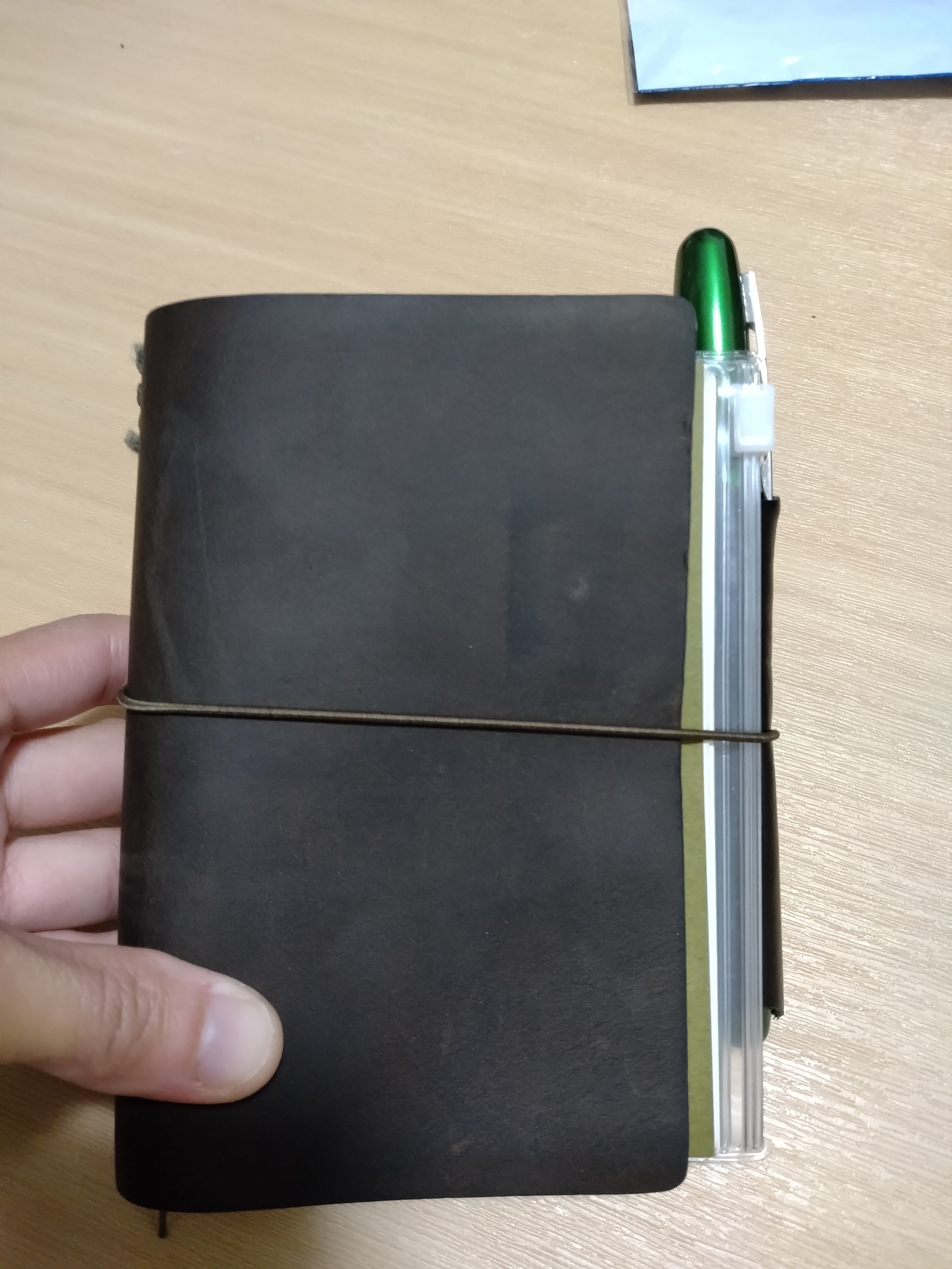 トラベラーズノートのパスポートサイズをシステム手帳化｜つのみちバク