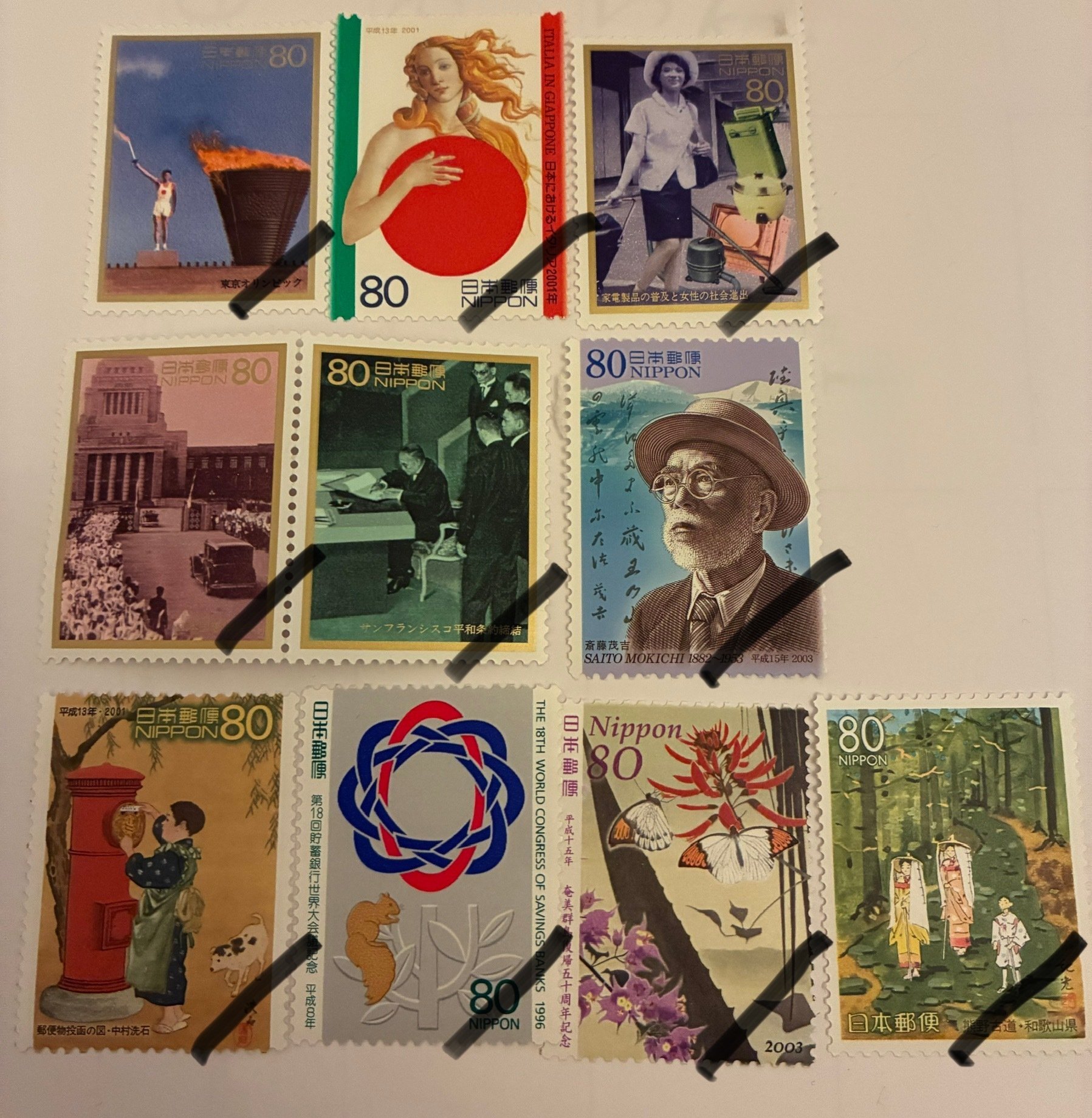 切手を買った記録-12 2025.12〜2026.01｜鶉