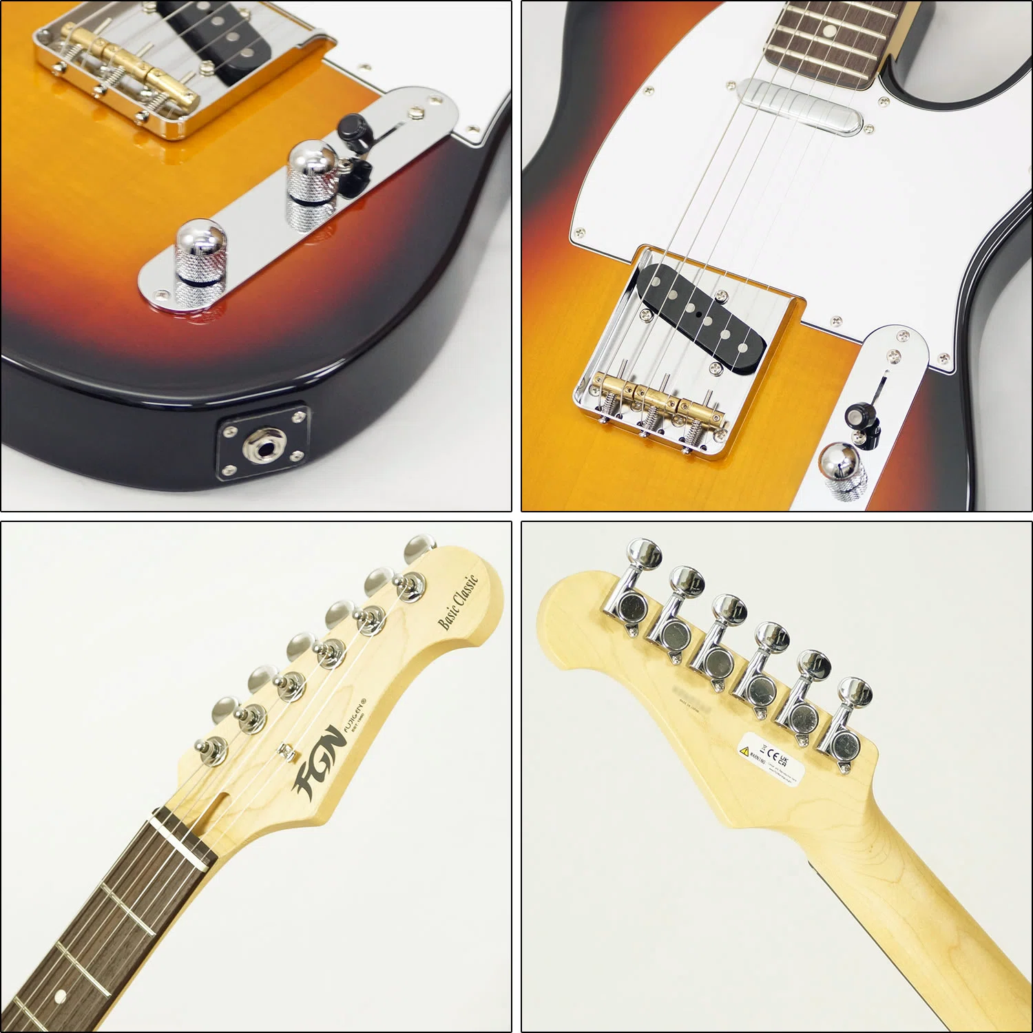 特別価格 BCTE100RBD-VWH/01 Classic Basic FUJIGEN ギター Amazon (BK