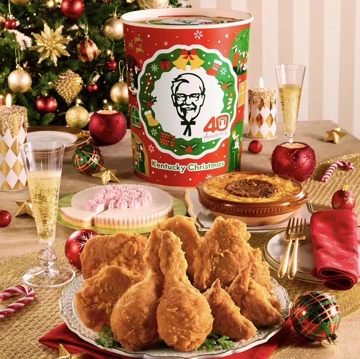 世界が七面鳥、日本はKFC。｜キッドマンの小さなデザイン記