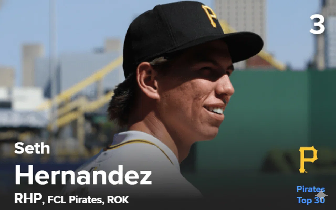 MLB 2025年版・注目プロスペクトTOP5 Pittsburgh Pirates 編｜THE MLB 