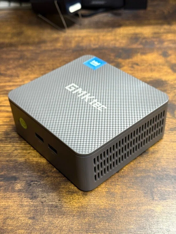 コンパクトサイズながら動作快適なミニPC「GMKtec ミニPC 第12世代