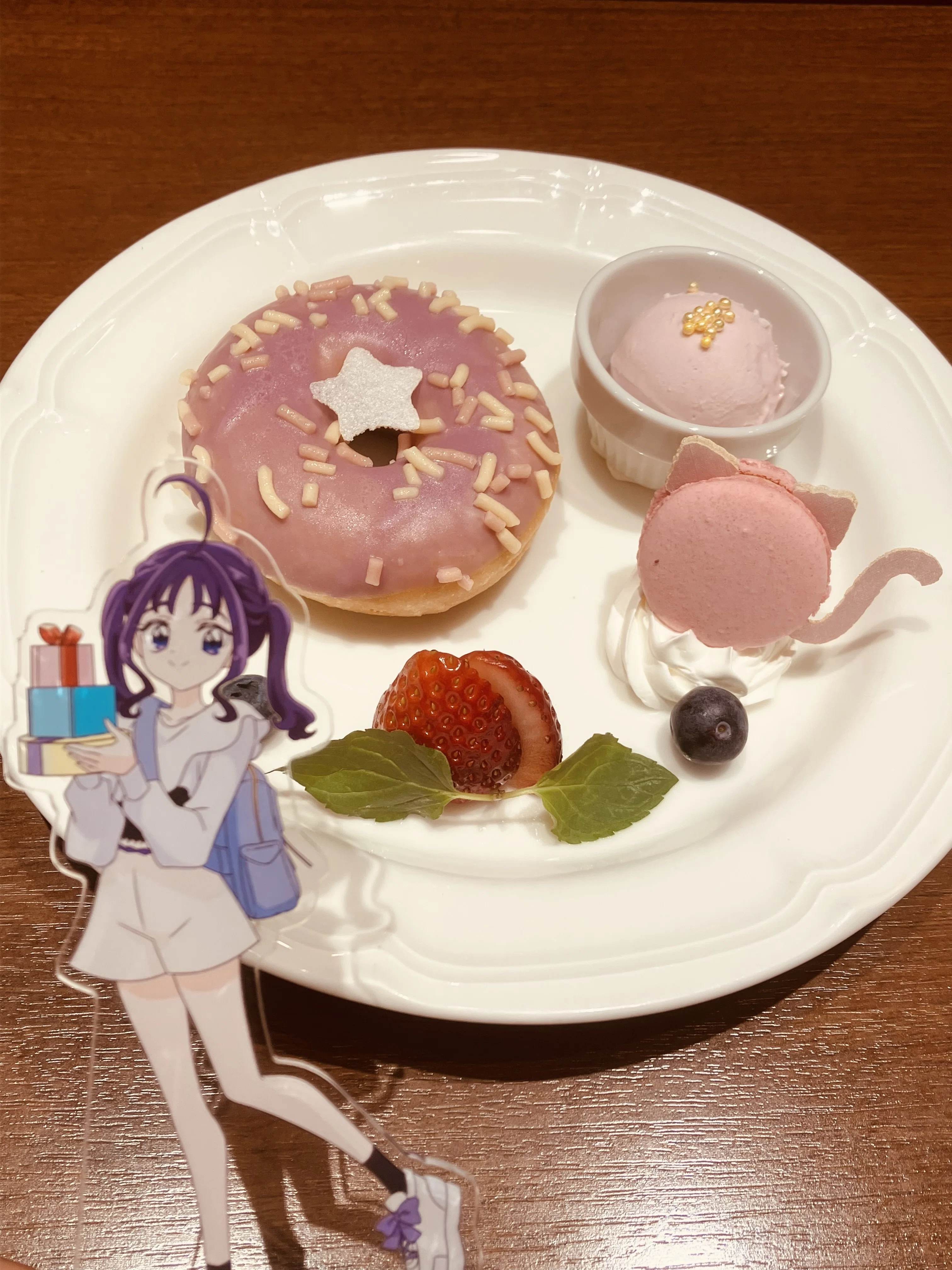先輩キュア満載】スイパラコラボカフェとキミプリ展で新宿を満喫♪｜月宮灯