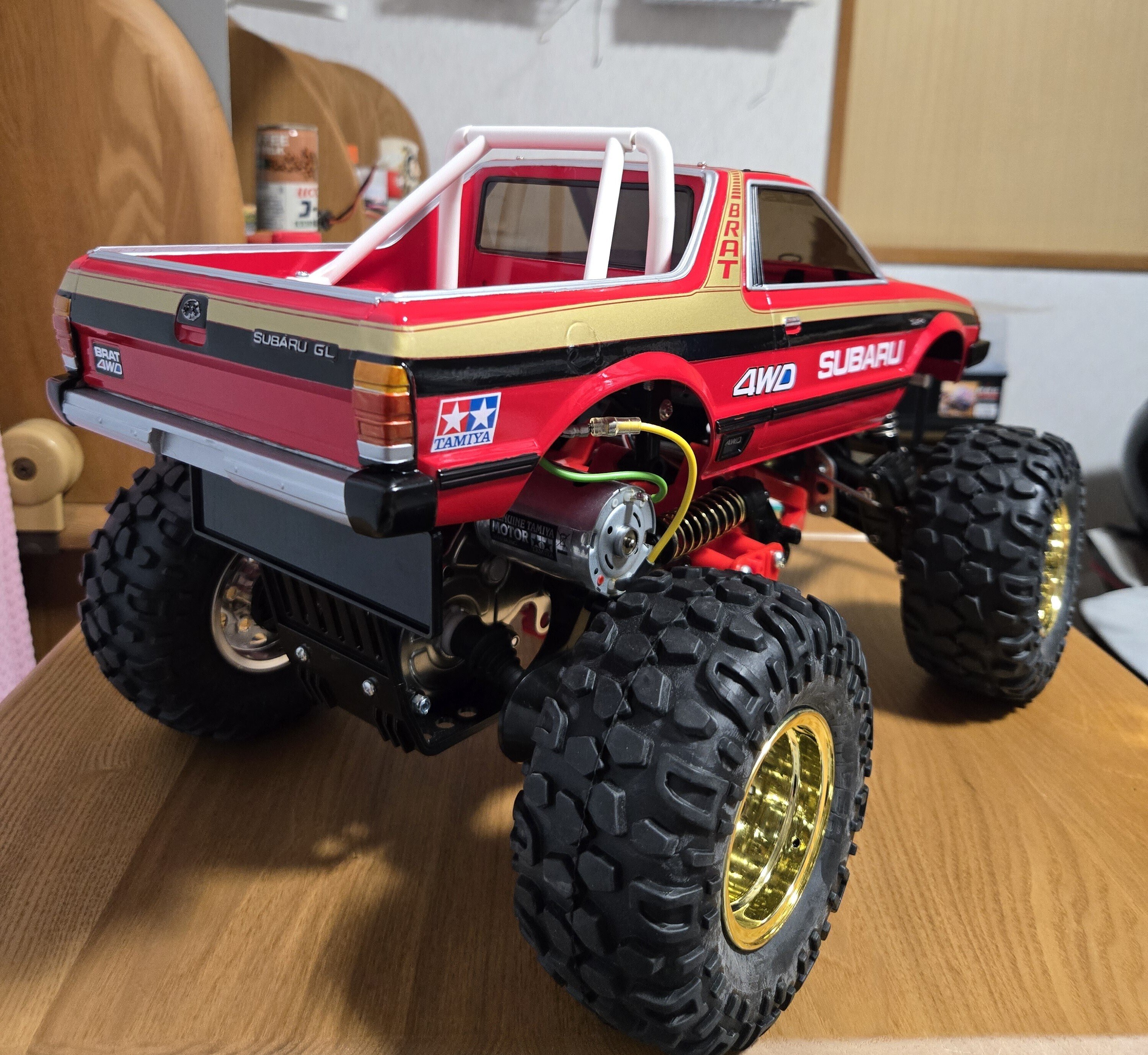 タミヤ スバルブラット 「マッドブラスターもどき」が完成しました