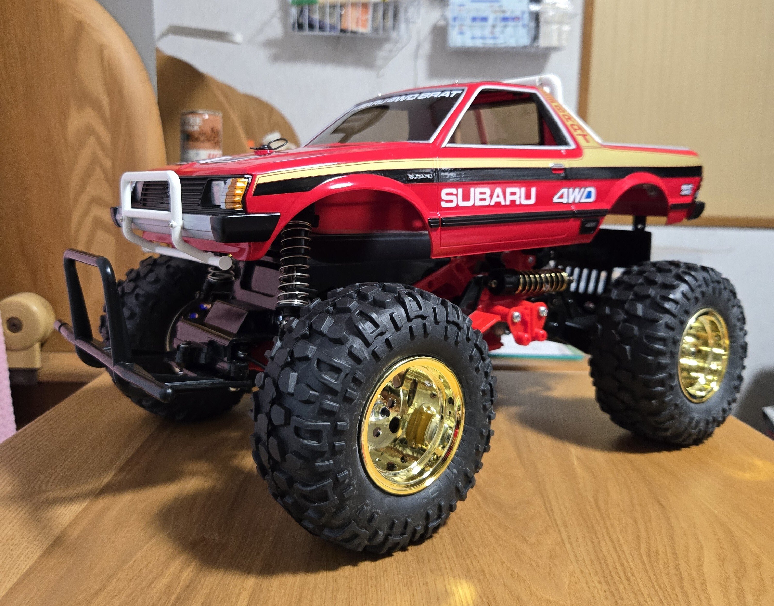 タミヤ スバルブラット 「マッドブラスターもどき」が完成しました