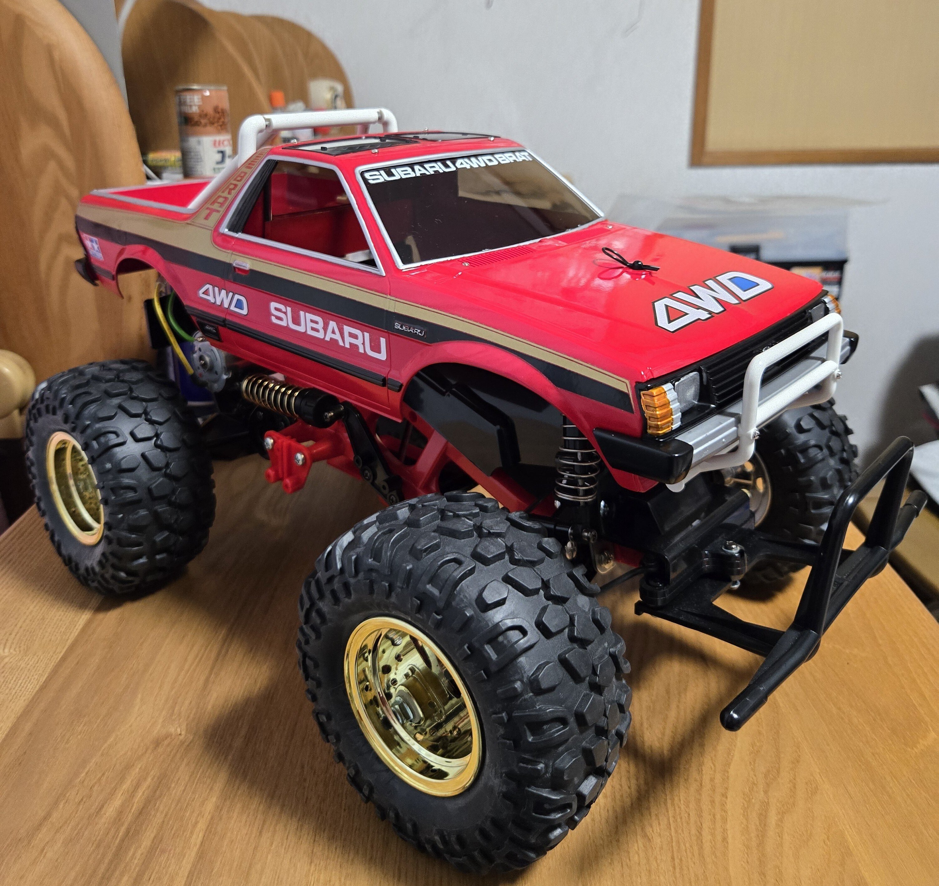 タミヤ スバルブラット 「マッドブラスターもどき」が完成しました