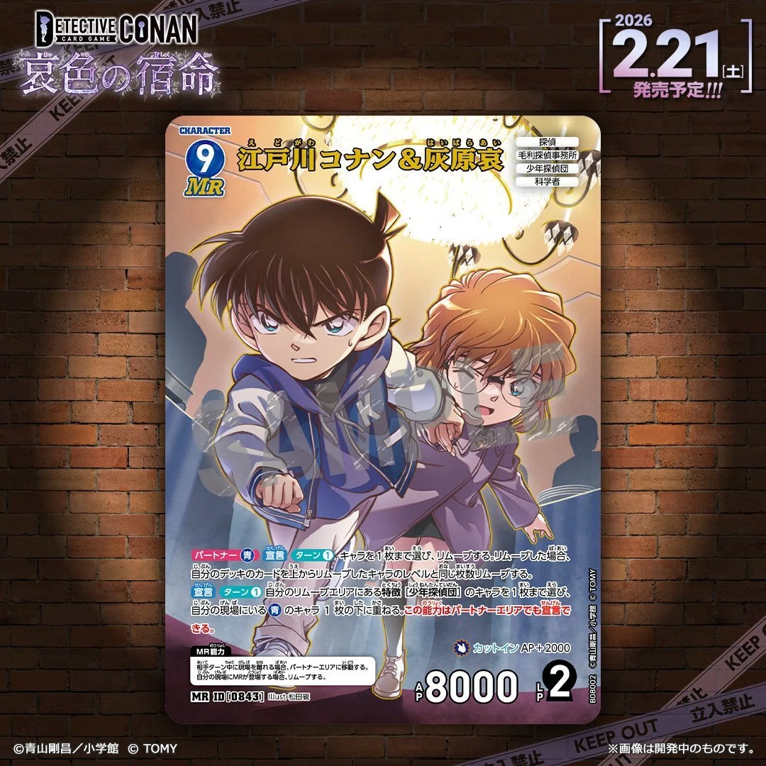 名探偵コナン 哀色の宿命 灰原哀SEC 名探偵コナンカード レンガ
