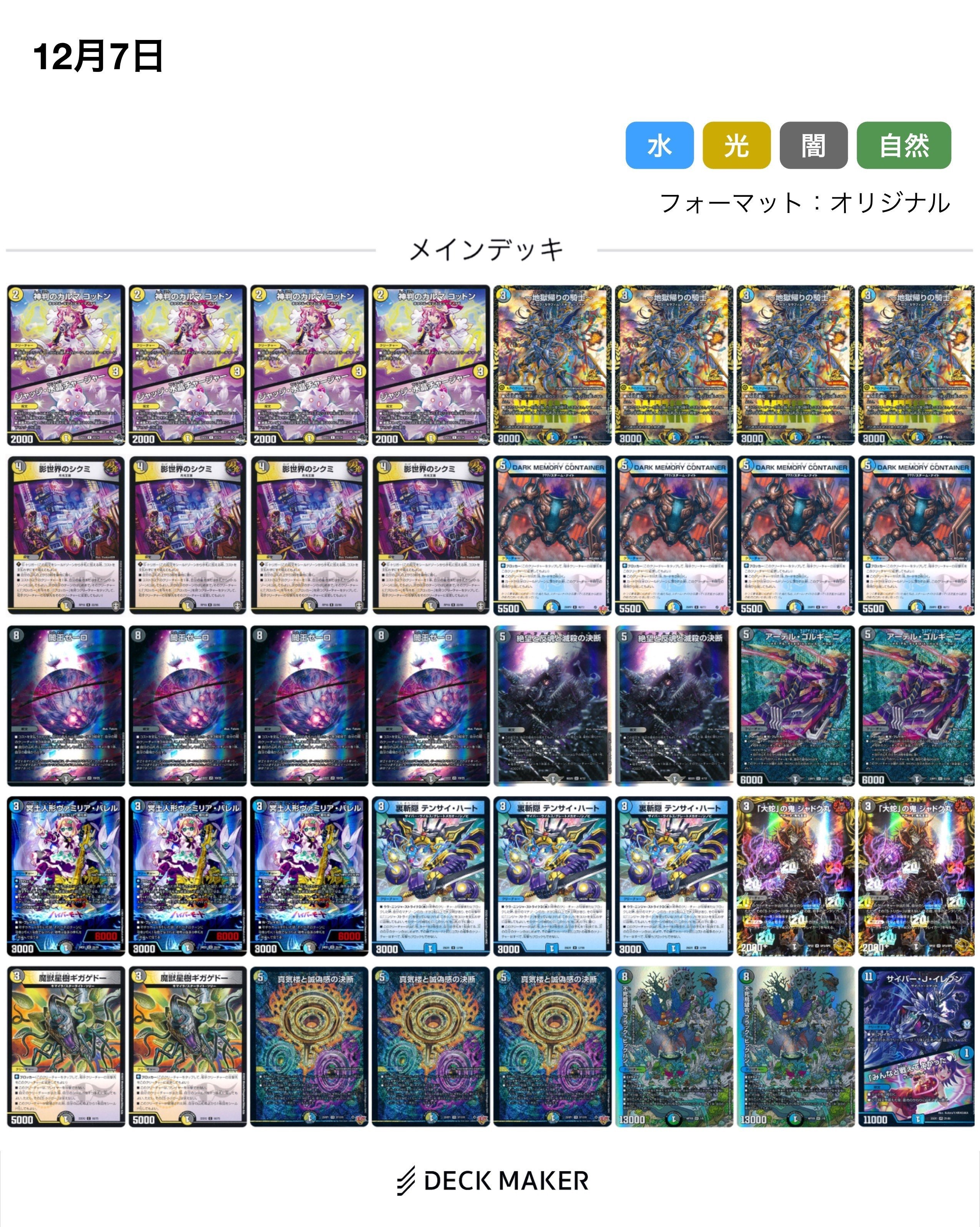 【匿名配送】ドロマーゼーロ　高レートデッキ 1ヶ月間ドロマーゼーロを使い続けて(11/16〜12/14)2ヶ月目｜ISE(いせ)