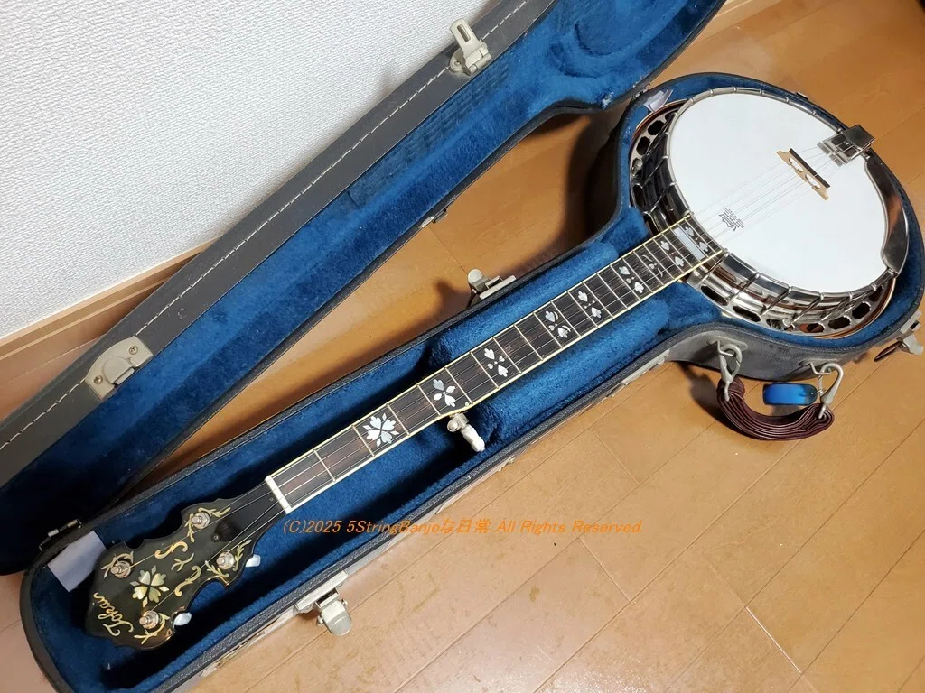 2本目のバンジョーは1981年に新品購入した東海 T-1200R HFでした｜5