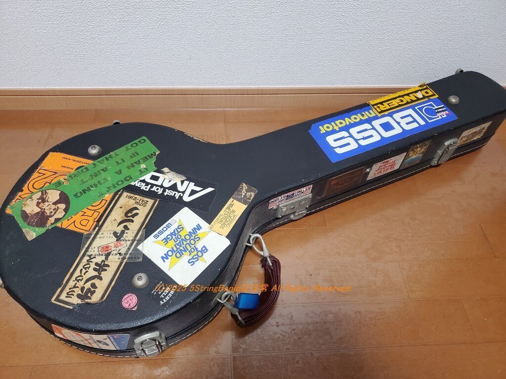 2本目のバンジョーは1981年に新品購入した東海 T-1200R HFでした｜5