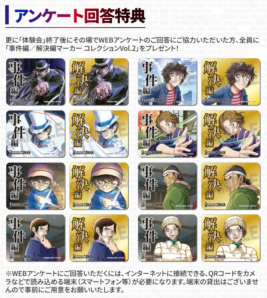 Report on the "Conan Card Trial Session," the only Conan Card event in ...