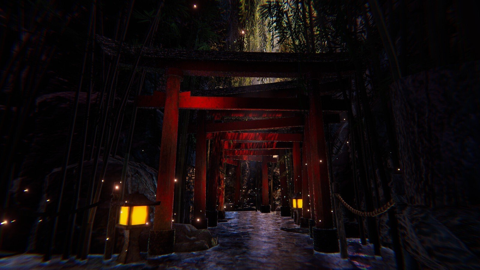 鳥居が印象的なワールドその4 Severance ⁄ 断絶｜ひつじのテトラ