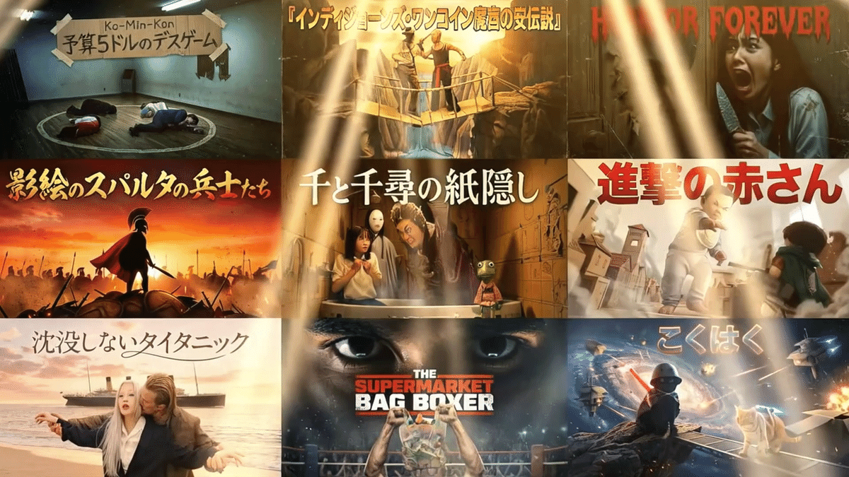 チープで愛すべき"AIB級映画の世界" #総制作費ワンコイン映画祭 結果発表！