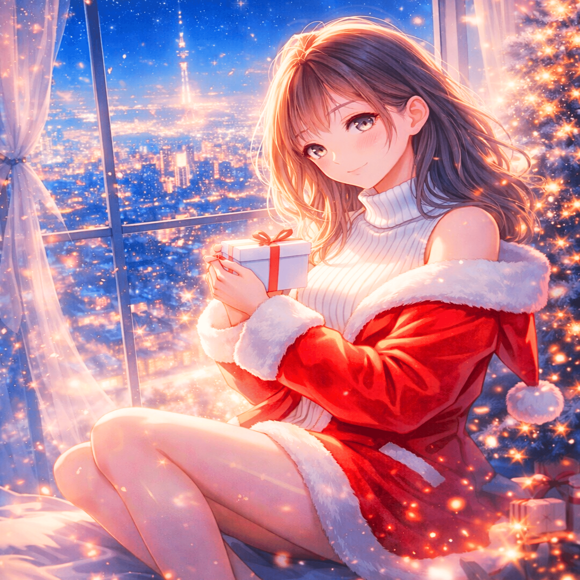 サンタはもういない：クリスマスに渡せなかったプレゼント【画像生成AI