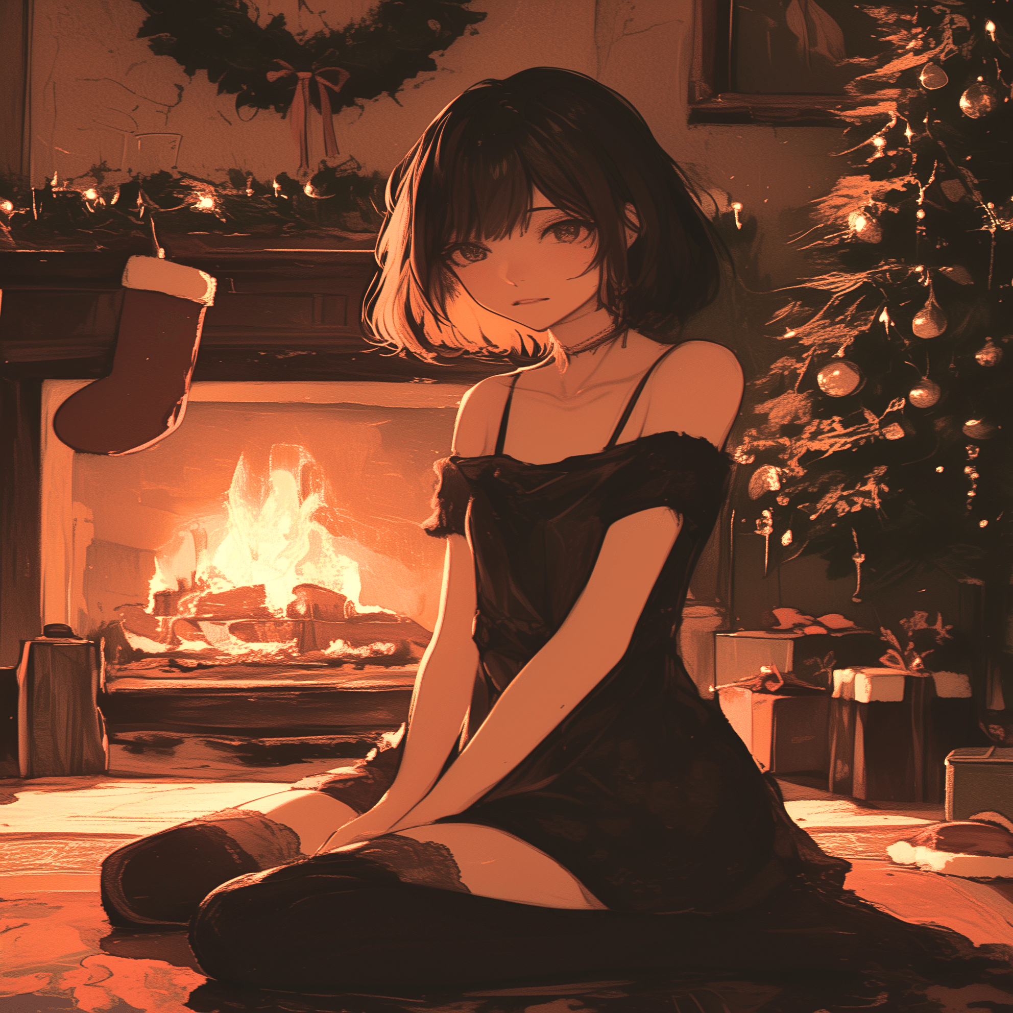 サンタはもういない：クリスマスに渡せなかったプレゼント【画像生成AI