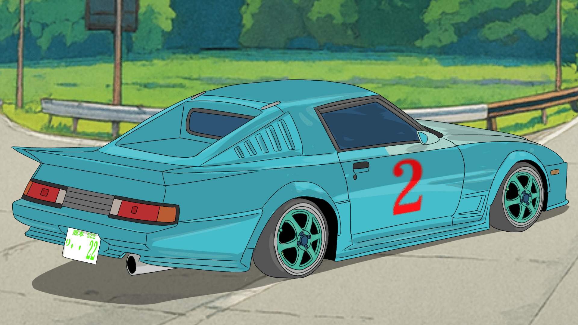 肥後の走り屋たち】山中ルリ子のSA22C｜まとら魔術