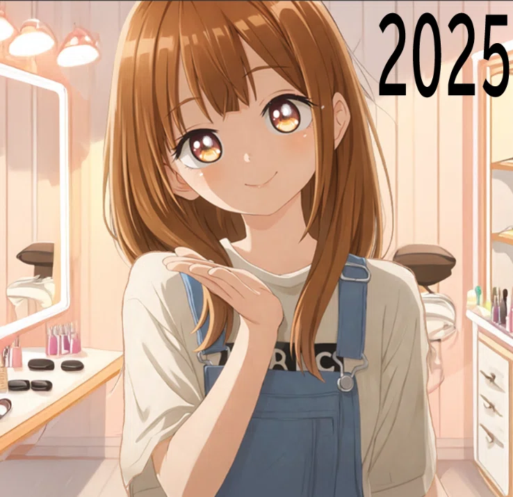 ☆2025年は女性の絵を頑張りました☆｜OSAKA