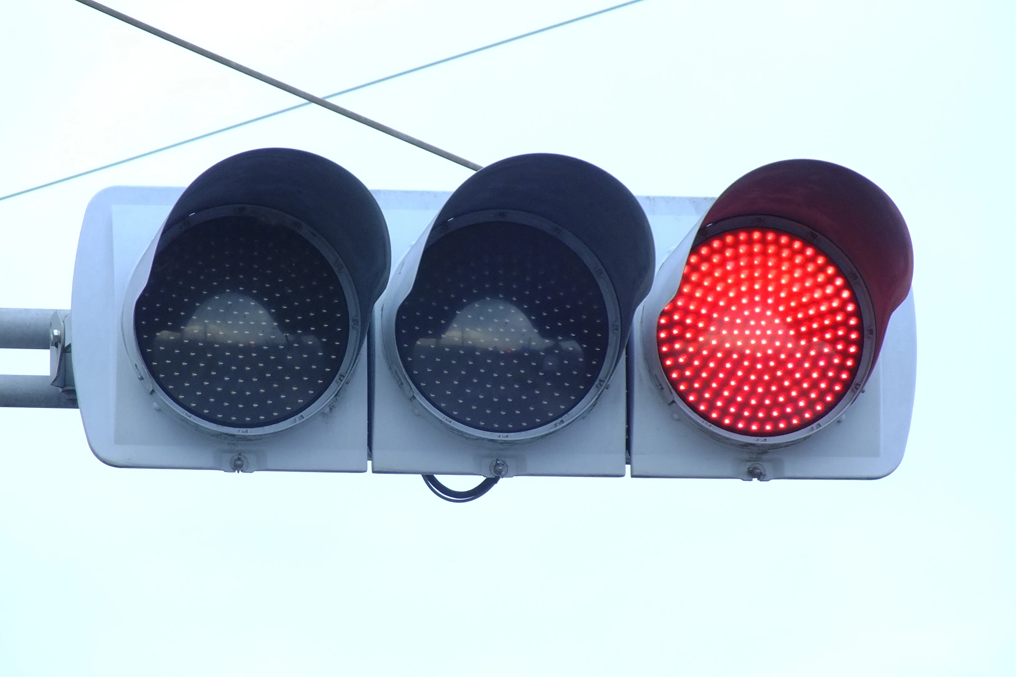 深谷-224】深谷市普済寺にある京三VAC型LEDと京三PLA後期型LED歩灯