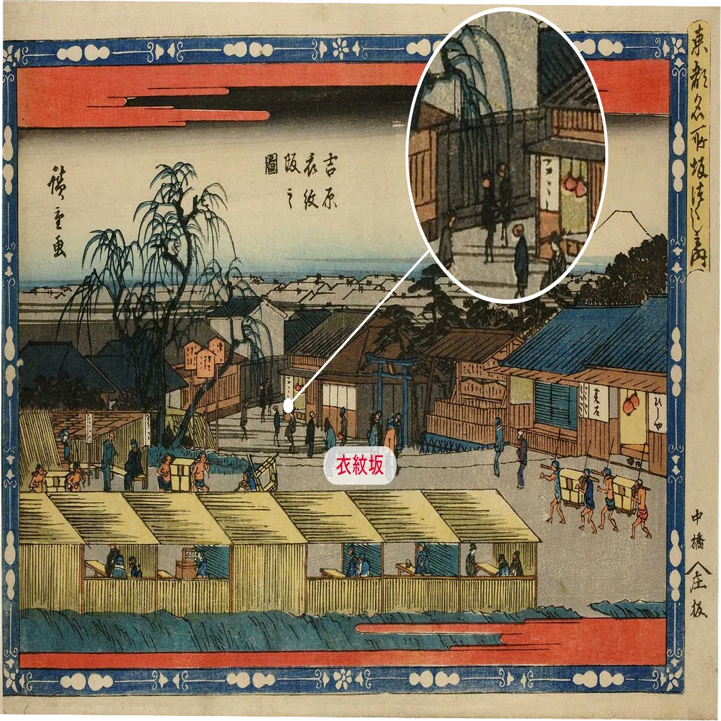 目印 】いざ、吉原へ！｜詩音⌇浮世絵と川柳でお江戸を語る❕