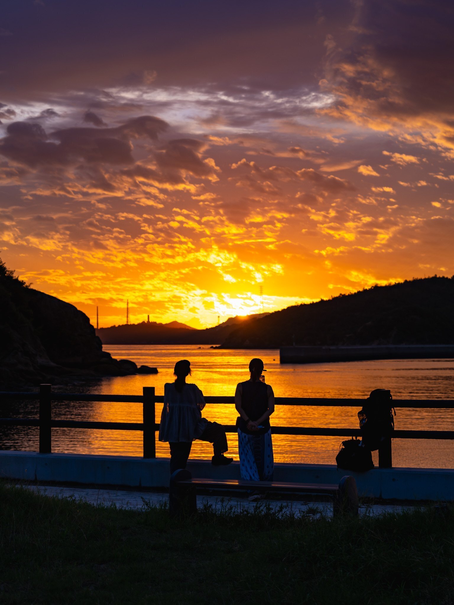 今年、直島で夕焼けを見ていたあなたへ｜岩田耕平｜直島