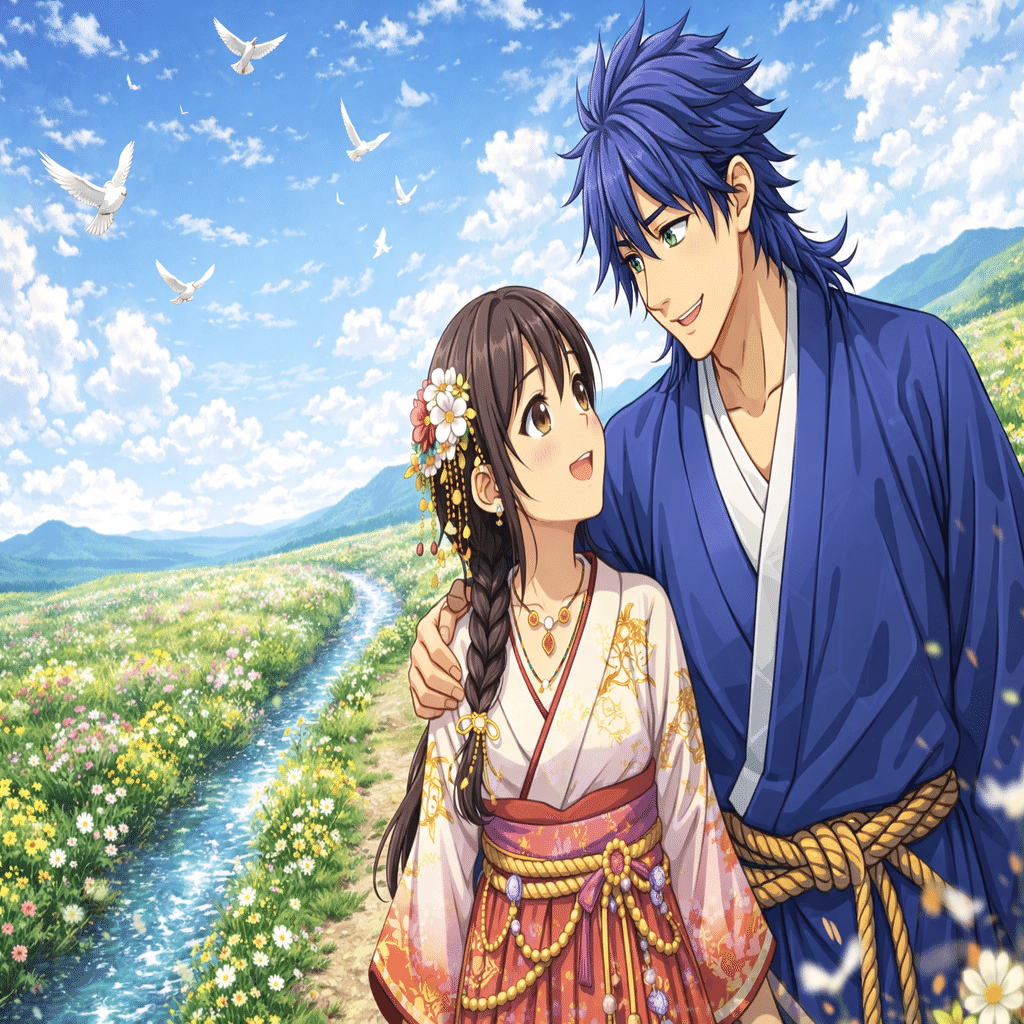 ビジュアルでわかる日本神話の物語｜6．スサノオのヤマタノオロチ退治