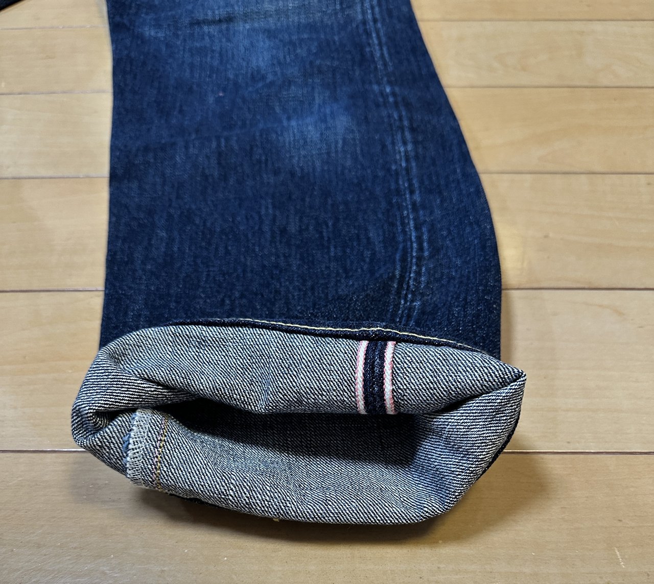 MOMOTARO JEANS W33 ストレートデニム 桃太郎ジーンズ 出陣 スリム