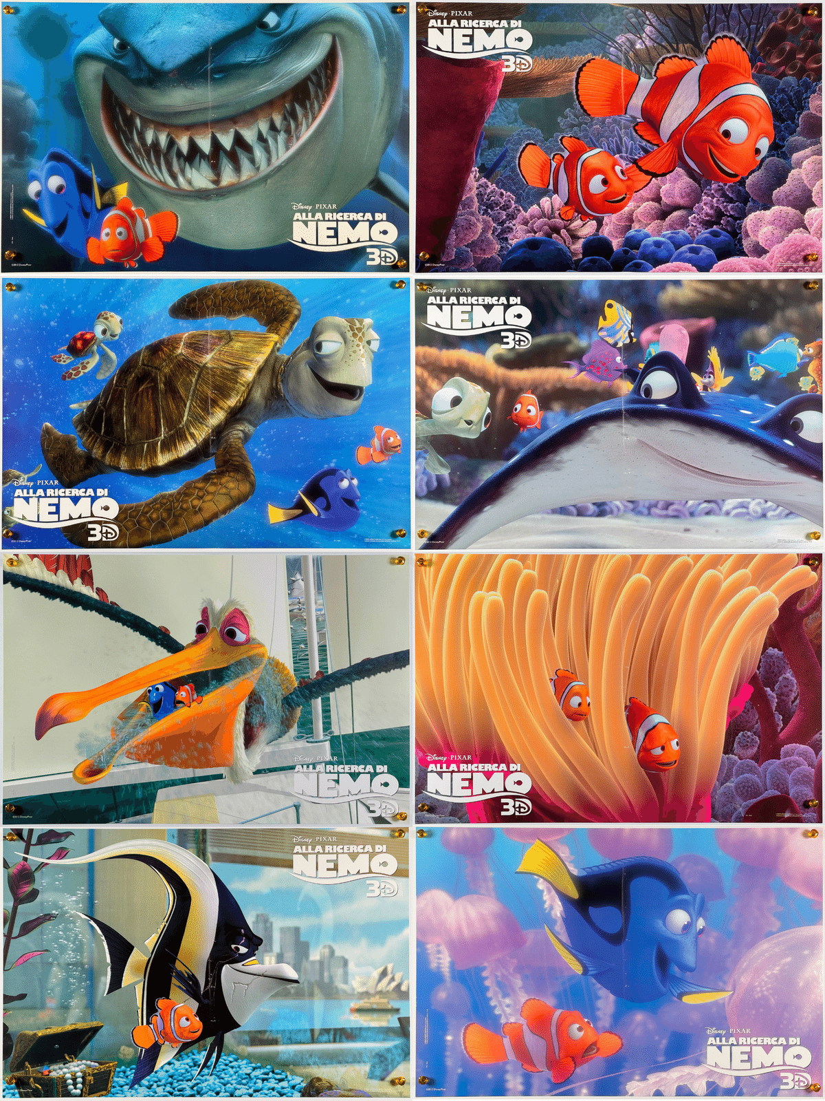 ディズニー　ファインディングニモ　B1特大サイズ劇場ポスター⑦ Disney - ディズニー ファインディングニモ 映画館限定チラシの通販 by