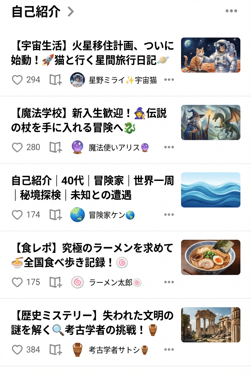 なぜ、noteの自己紹介記事はスキ数が伸びるのか？ 次記事にスキがつか